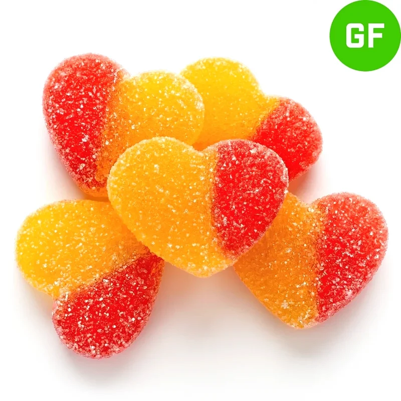 Image of Peach Hearts
