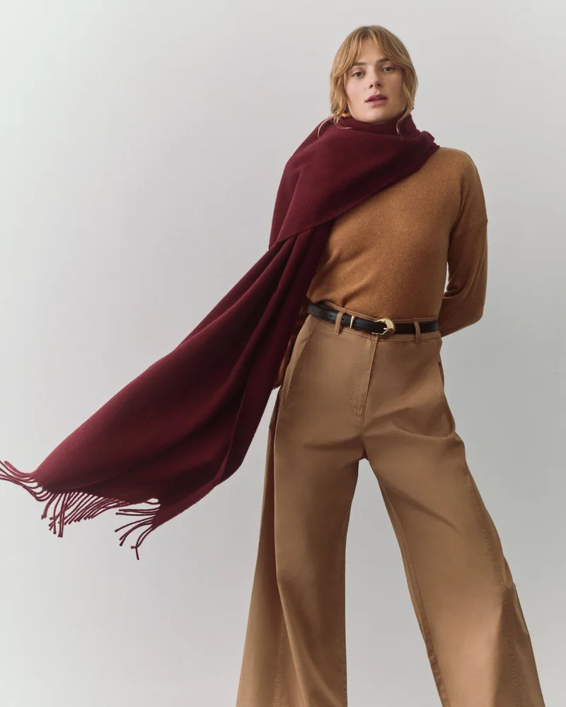 Recycled Cashmere Scarf