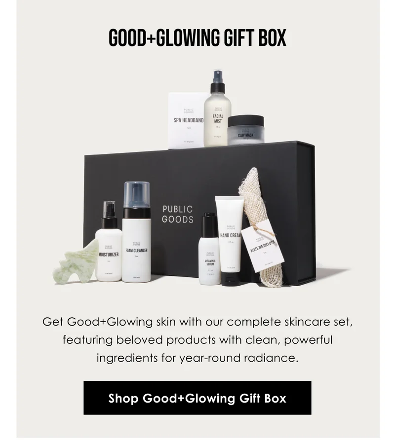 GOOD+GLOWING GIFT BOX