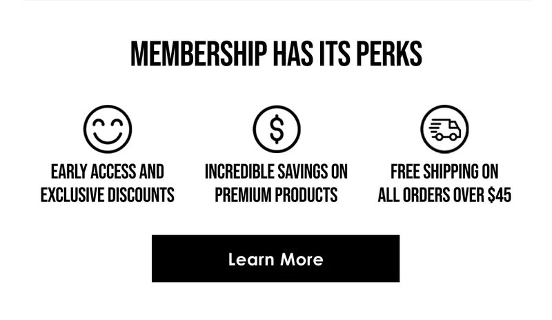 MEMBERSHIP HAS ITS PERKS