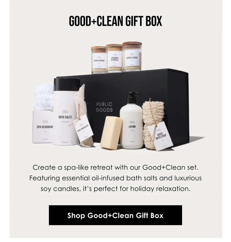 GOOD+CLEAN GIFT BOX