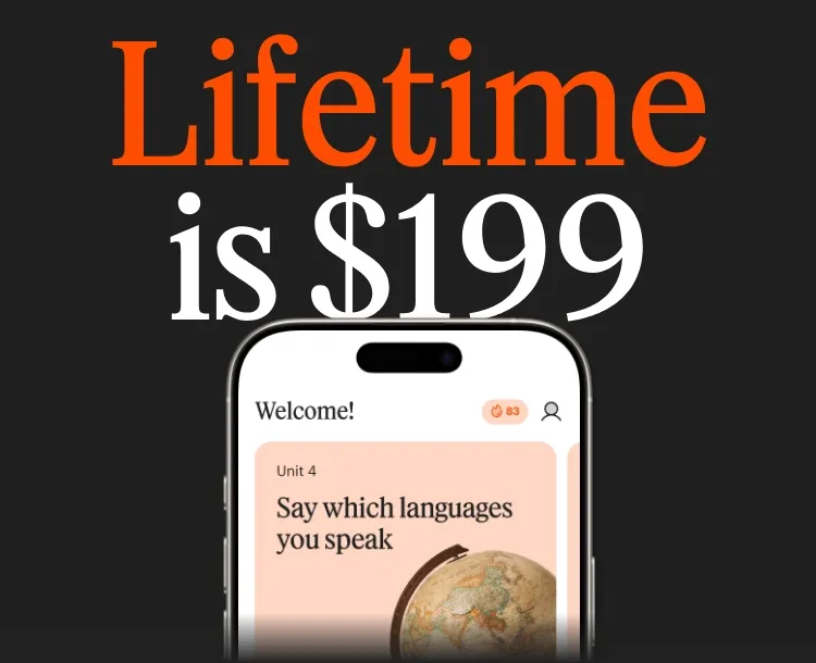 Lifetime is $199