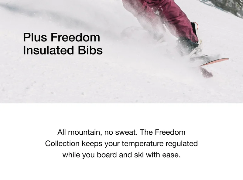 Plus Freedom Insulated Bibs