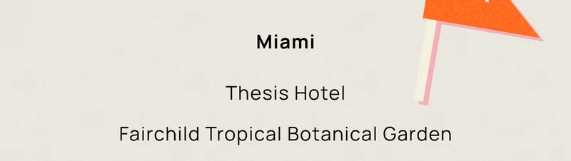 Miami | Thesis Hotel, Fairchild Tropical Botanical Garden