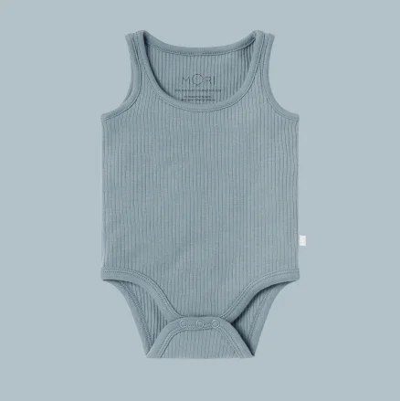 Ribbed Sleeveless Bodysuit