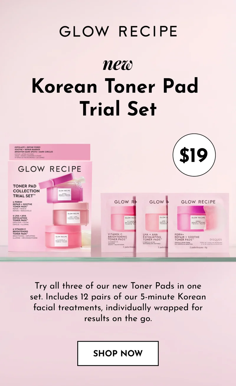 Korean Toner Pad Collection Trial Set