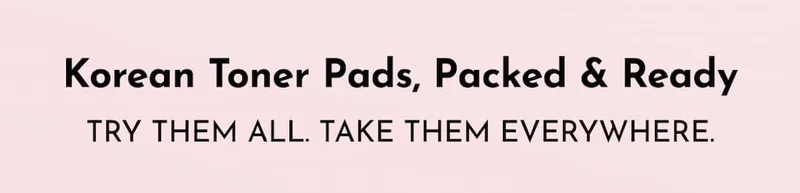 Korean Toner Pad Collection Trial Set