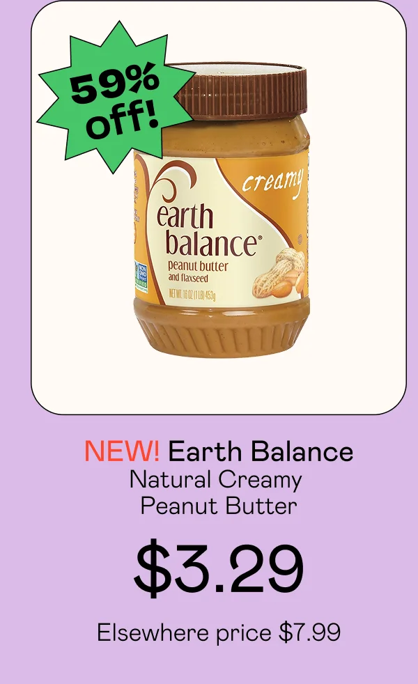 Natural Creamy Peanut Butter
