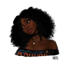 Dark Skin Girl T-Shirt