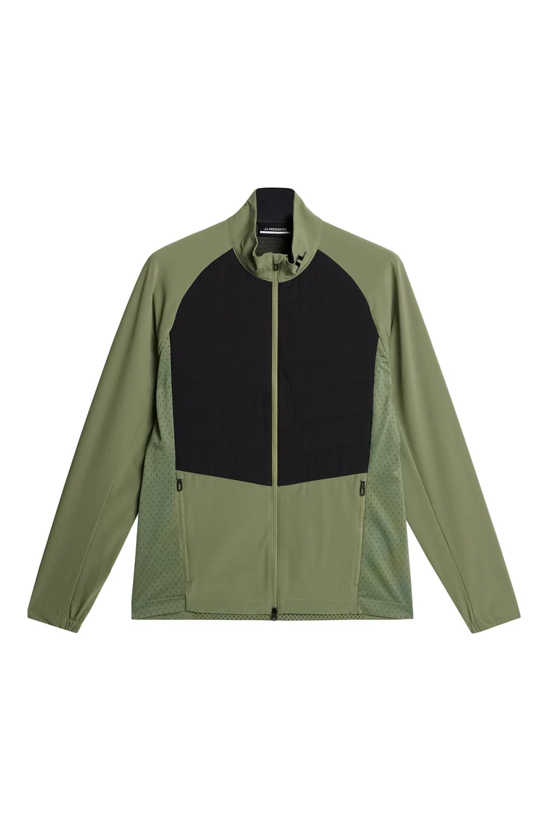 Image of Tech Hybrid Softshell Jacket / Oil Green