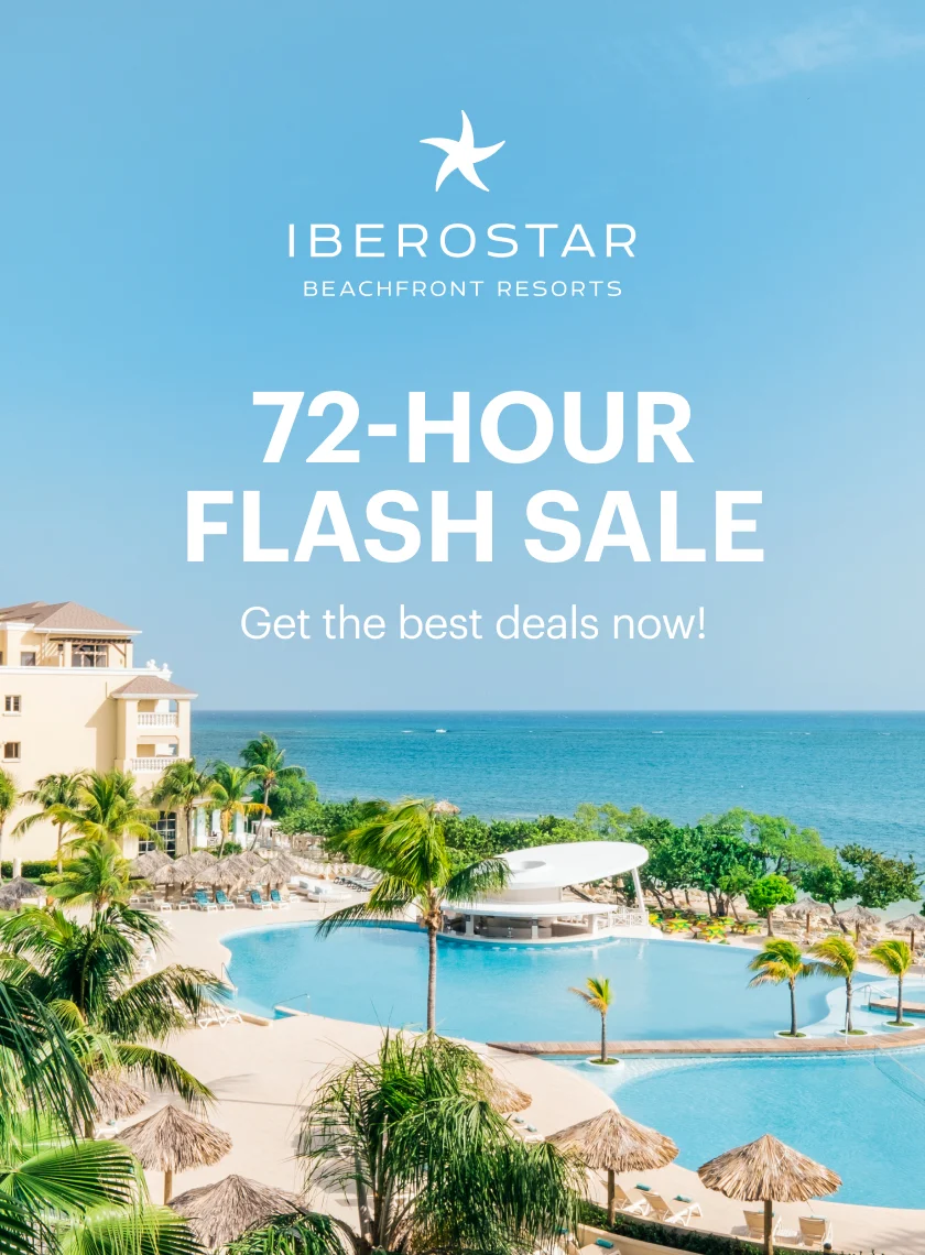 Iberostar Beachfront Resorts | 72-HOUR FLASH SALE | Get the best deals now!