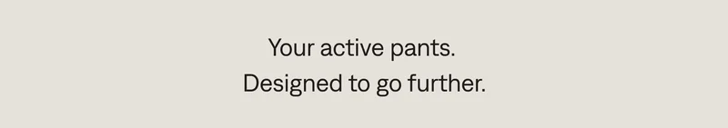 Your active pants