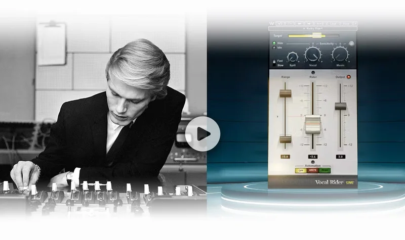 Vocal Rider: How to Level Vocals Perfectly in 3 Clicks