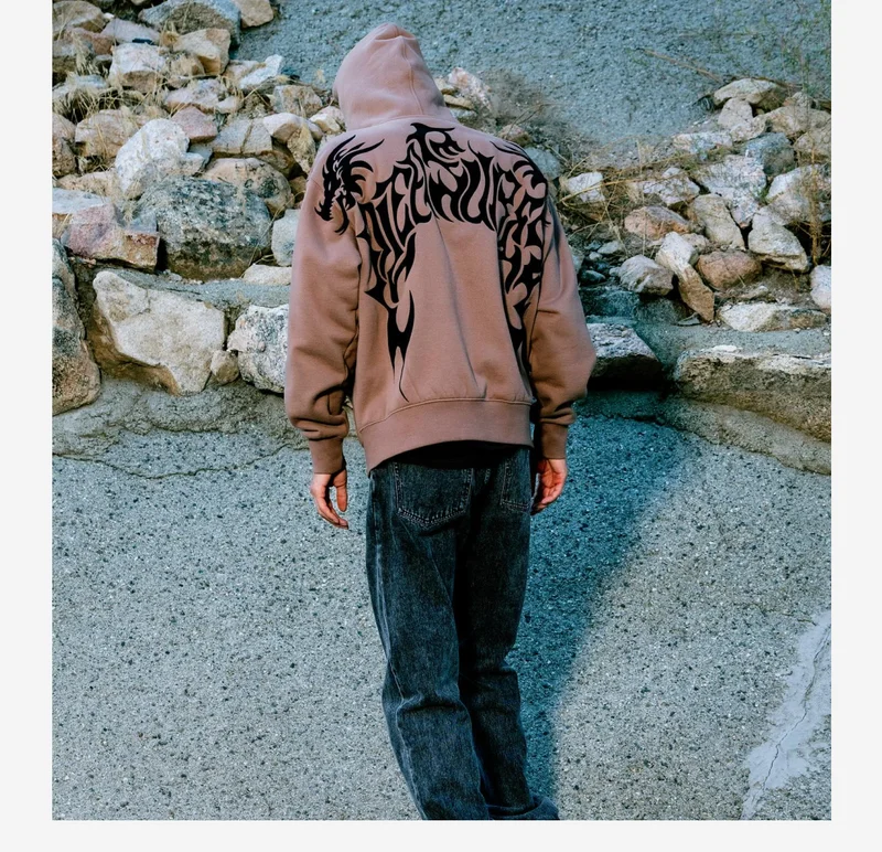 DRAGON ZIP HOODIE