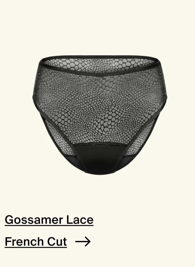 Gossamer lace Ffrench Cut