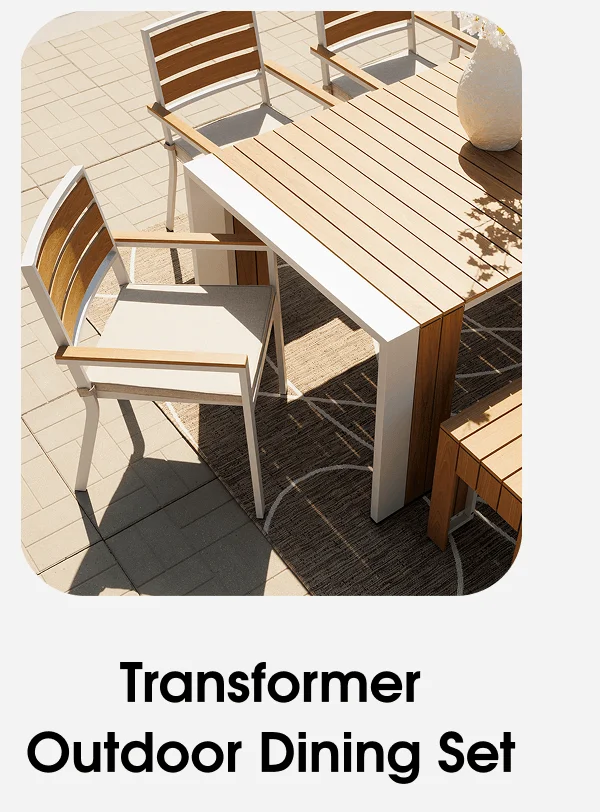 Transformer Outdoor Dining Set