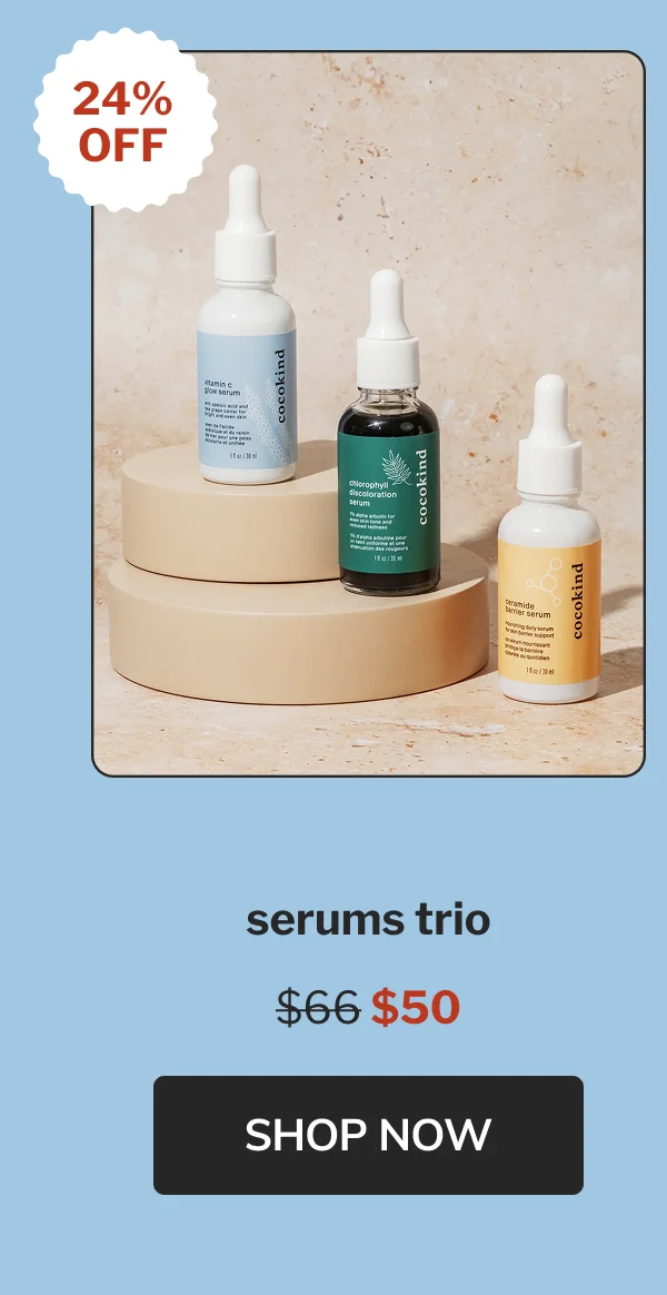 19% off everyday essentials routine $56 $45 Shop now
