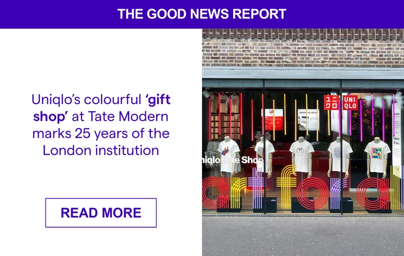 Uniqlo’s colourful ‘gift shop’ at Tate Modern marks 25 years of the London institution