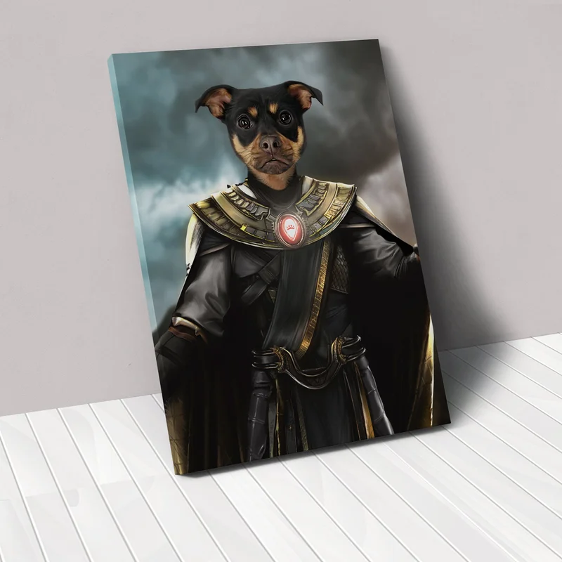 Image of The Mystic Doctor - Custom Pet Canvas