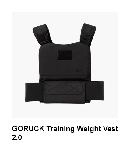 GORUCK Training Weight Vest 2.0
