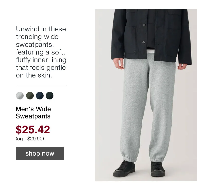 Shop Men's Wide Sweatpants