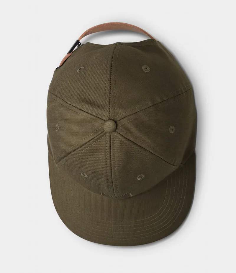 Small Stripe Indigo Ball Cap
