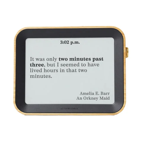 Author Clock