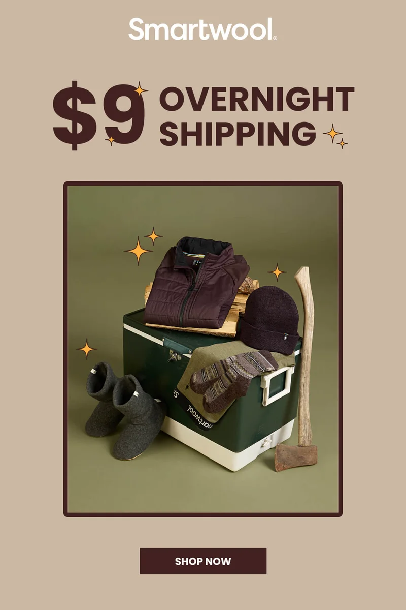 Get $9 Overnight Shipping