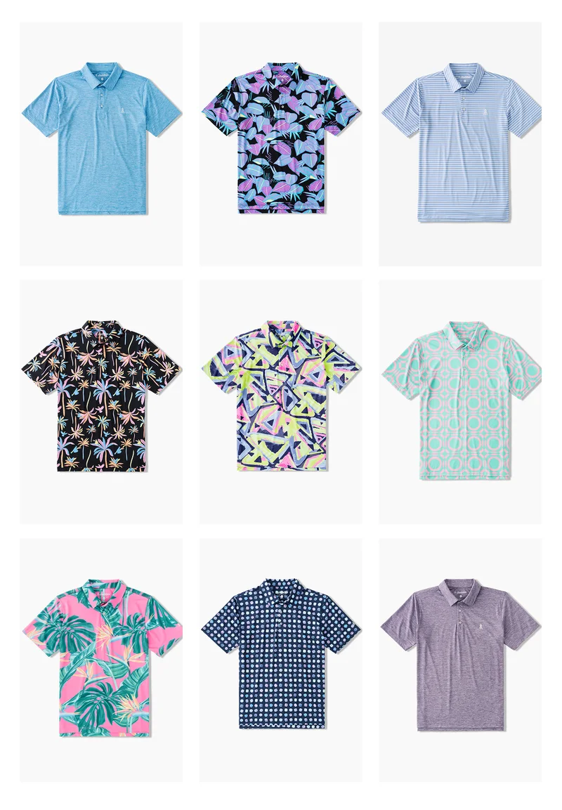 NEW PERFORMANCE POLOS