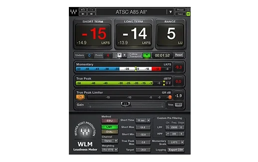WLM Plus Loudness Meter