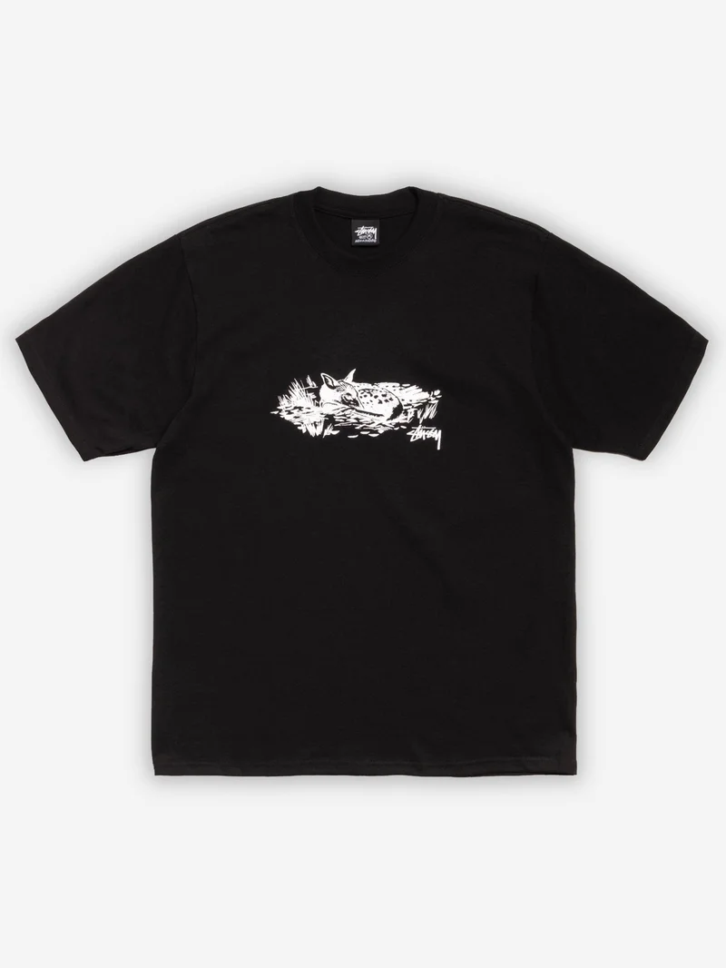 Image of Stussy Fawn Tee - Black