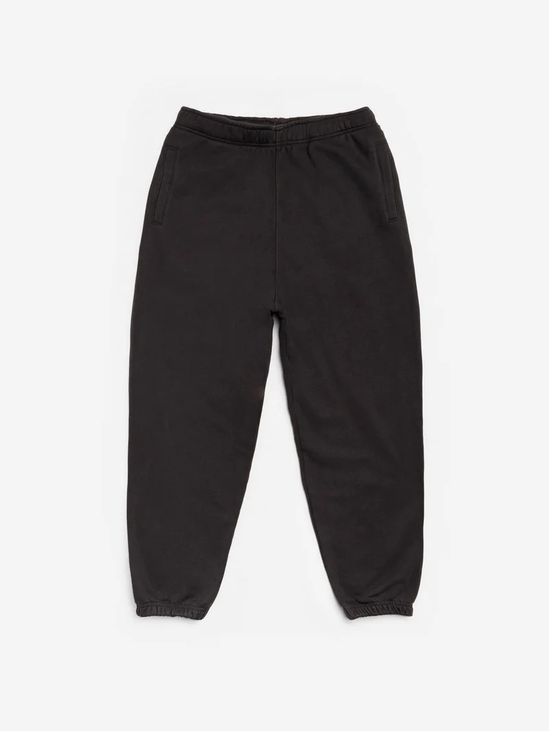 Image of Stussy Workgear Sweatpants - Washed Black