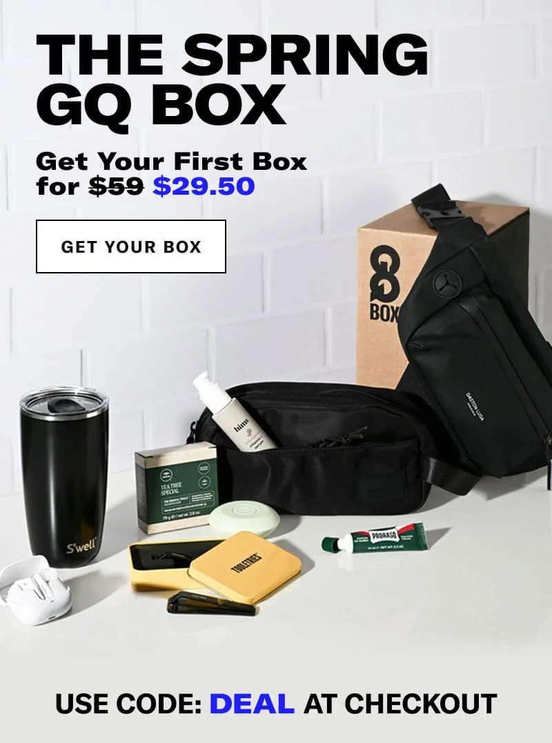 THE SPRING GQ BOX: Get Your First Box for $29.50