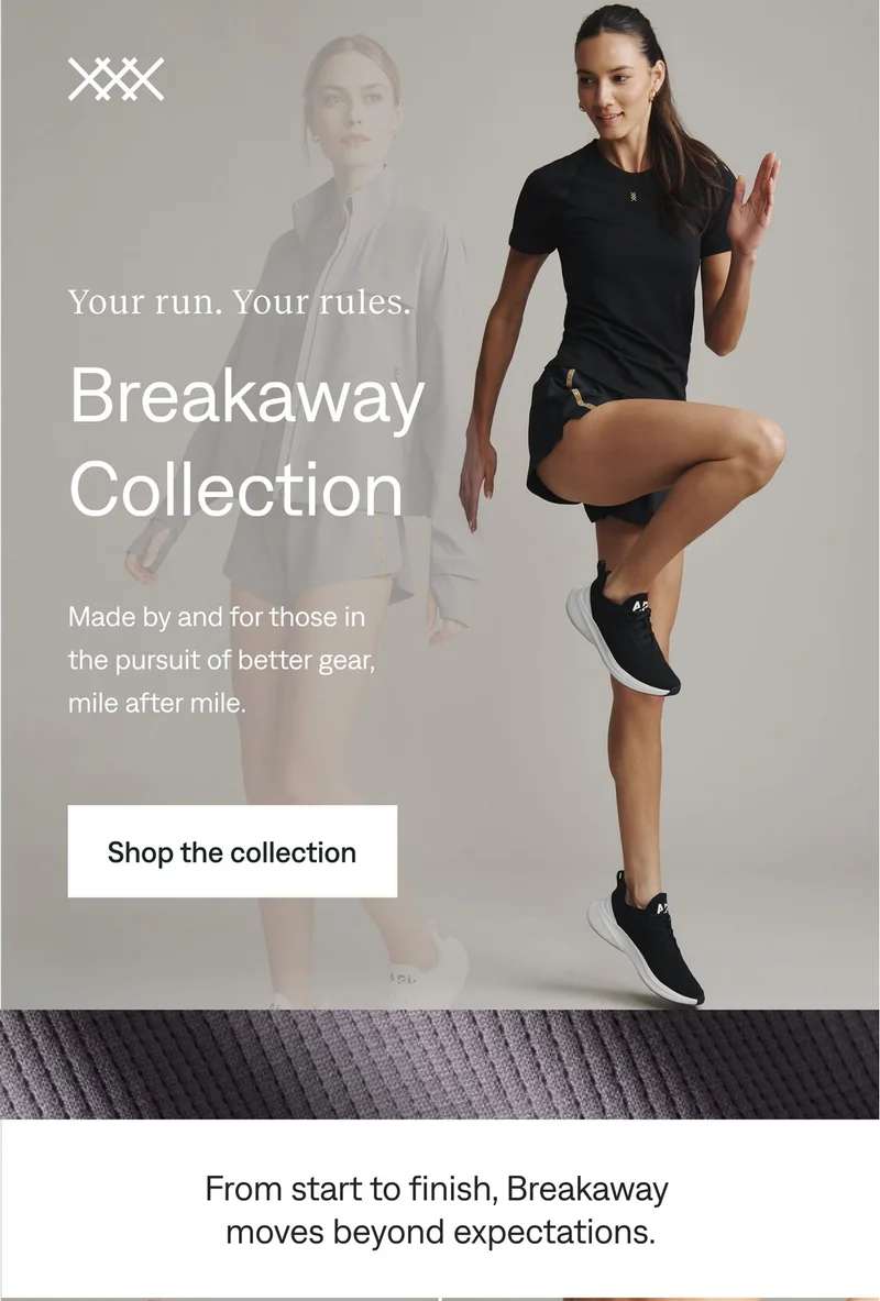 Introducing: The Breakaway Collection. Shop now