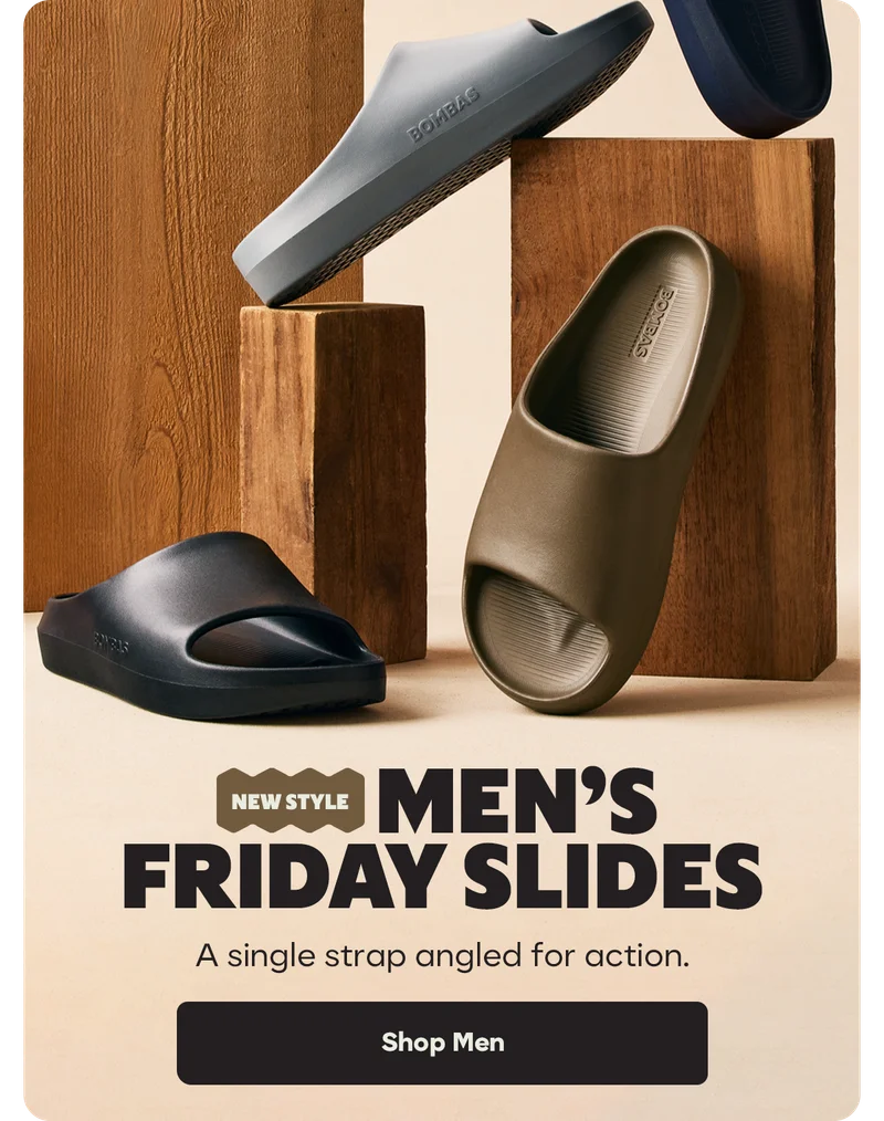 NEW STYLE | MEN'S FRIDAY SLIDES | A single strap angled for action. | Shop Men
