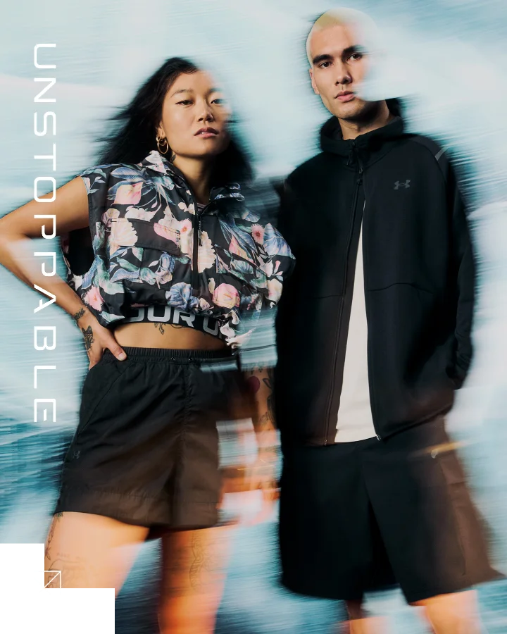 UA UNSTOPPABLE SHORTS, HOODIES & JACKETS