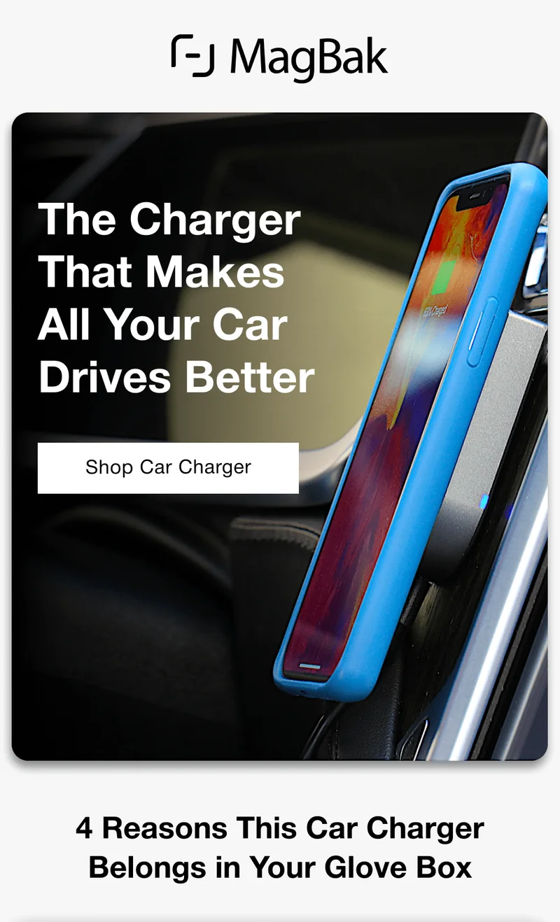 The Charger That Makes All Your Car Drives Better. 4 Reasons This Car Charger Belongs in Your Glove Box: