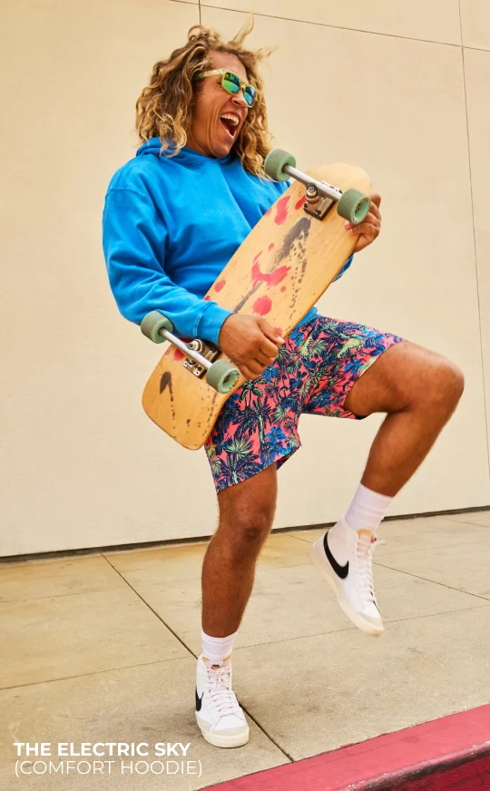 Comfort Hoodie: The Electric Sky