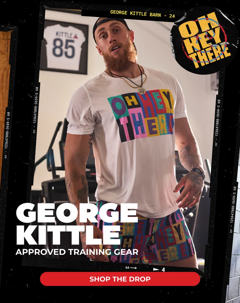 GEORGE KITTLE APPROVED TRAINING GEAR: Shop The Drop