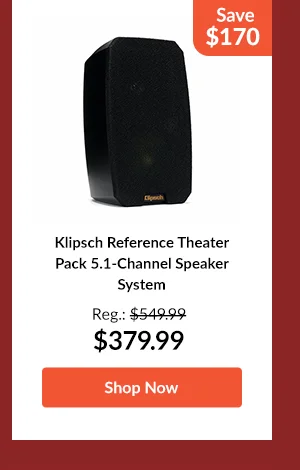 Klipsch Reference Theater Pack 5.1-Channel Speaker System