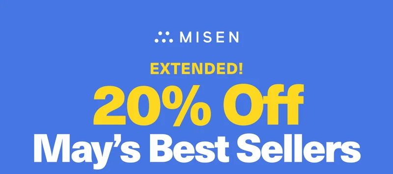 EXTENDED! 20% Off April's Bestsellers