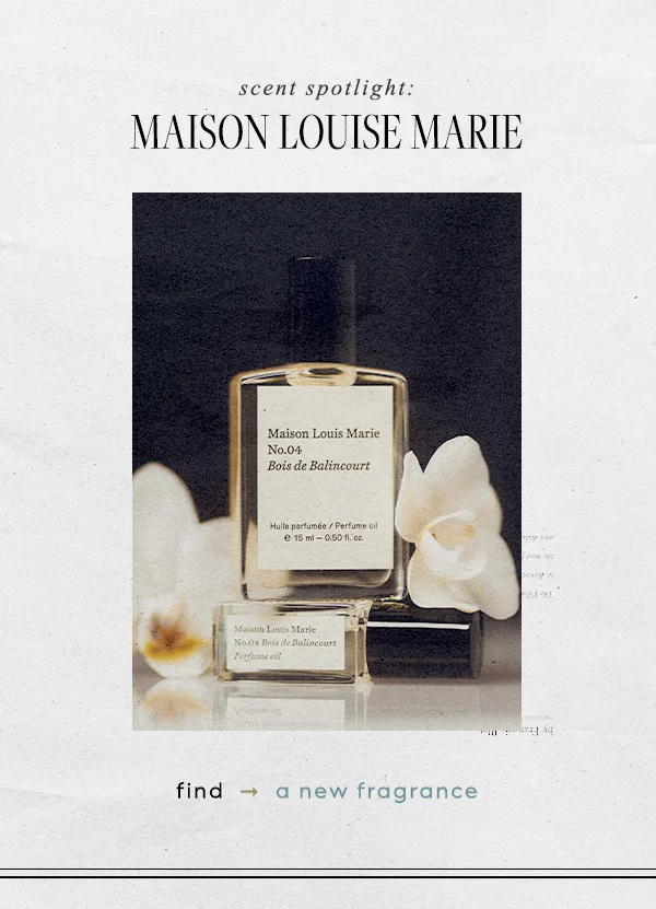 find a new fragrance