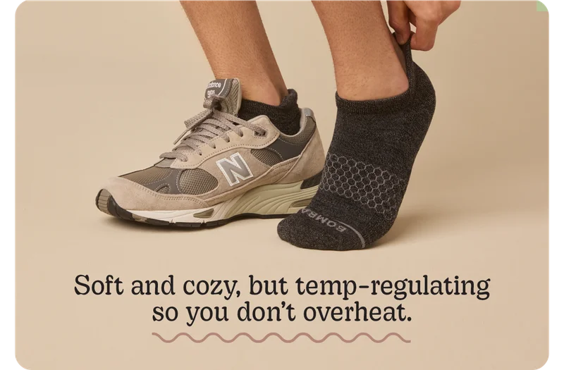 Soft and cozy, but temp-regulating so you don't overheat.