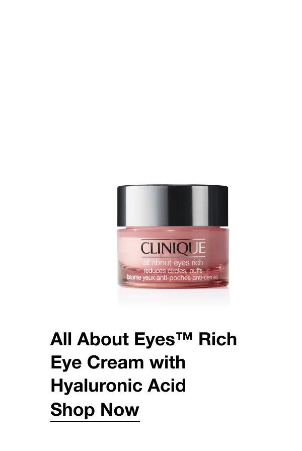 All About Eyes™ Rich Eye Cream with Hyaluronic Acid | Shop Now