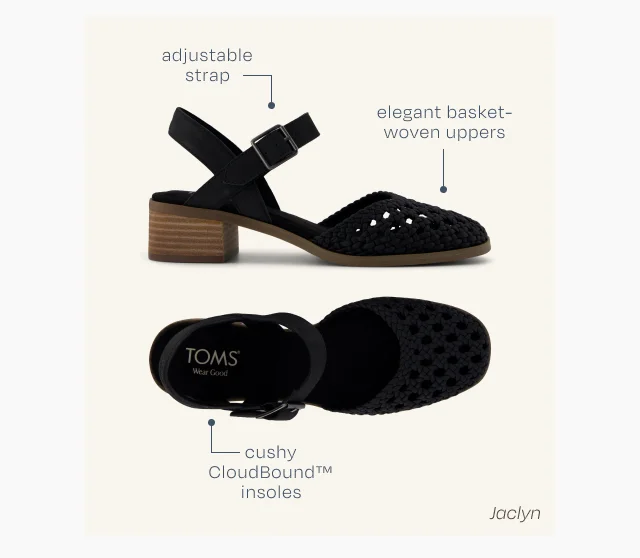 Black Jaclyn Heel - Image