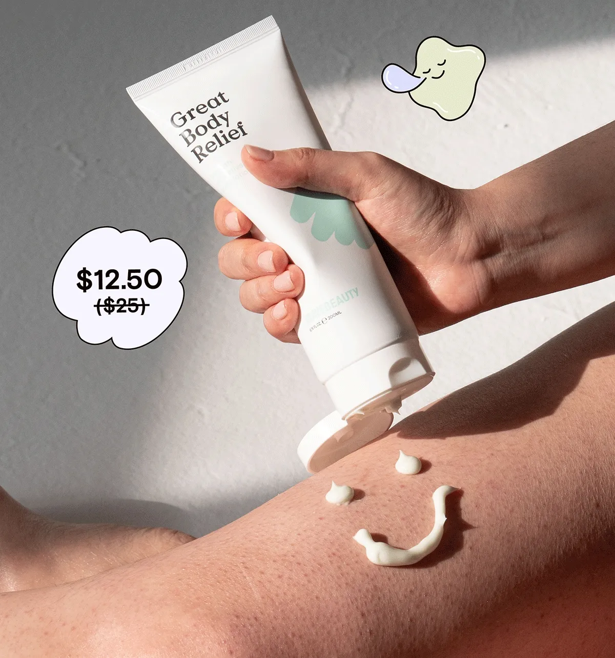Great Body Relief originally $25 only $12.50 now until January 31st.