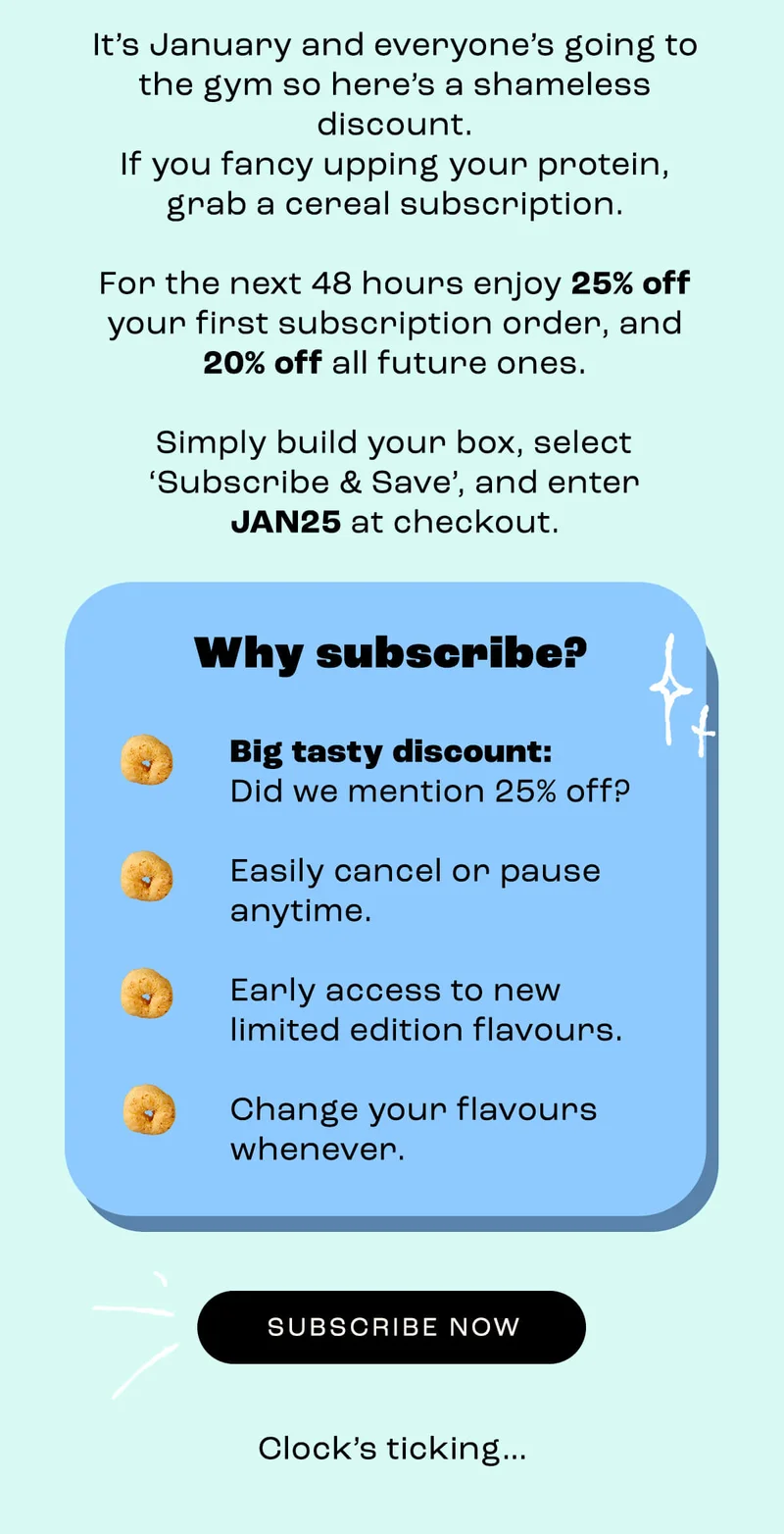 GET 25% OFF SUBSCRIPTION