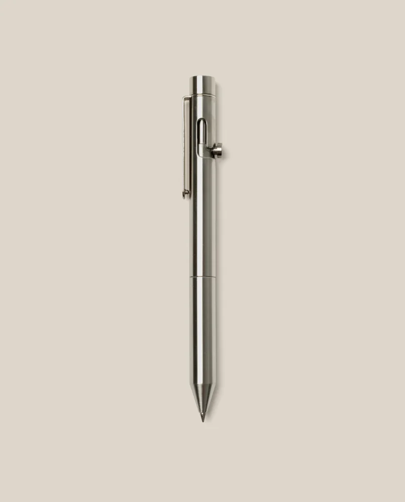 Image of INVENTERY Bolt Action Pen (Stainless)