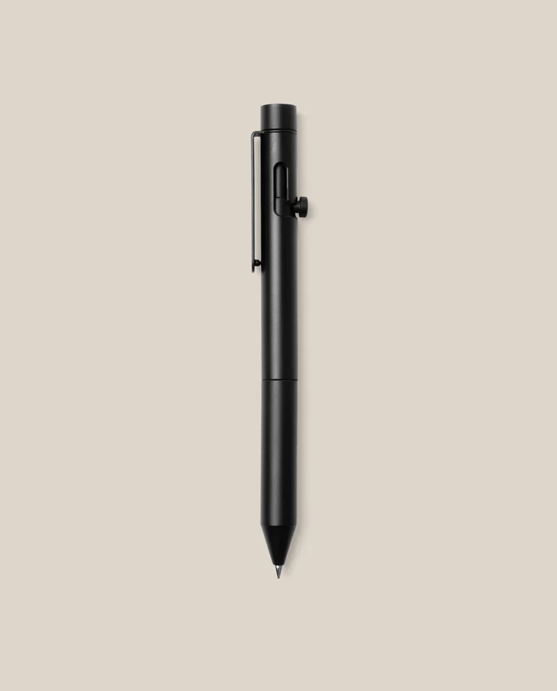 Image of INVENTERY Bolt Action Pen (Onyx)