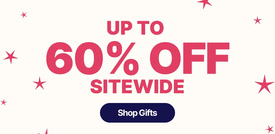 Up to 60% Off Sitewide